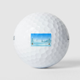 Schnee Winter Landschaft Tree Weihnachten Snowy Sk Golfball