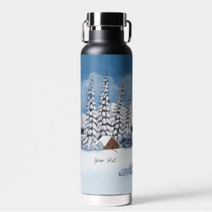 Schnee Winter Thor Kupfer Vakuum isolierte Flasche
