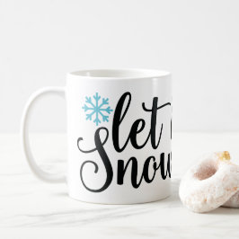 Schnee, Winter und Schneedecke Tasse