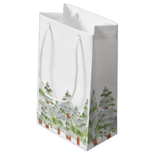 Schnee Winterpferde Weihnachtsgeschenk Kleine Geschenktüte