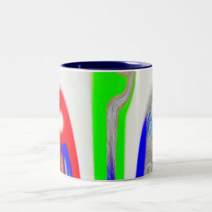 Schnee Zweifarbige Tasse