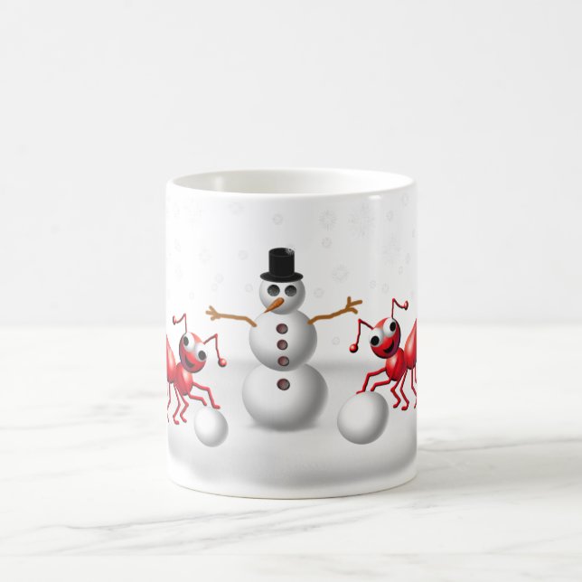 Schneeameisen Tasse (Mittel)