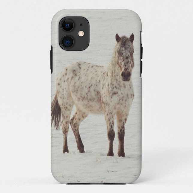 Schneeappaloosa-Telefonkasten Case-Mate iPhone Hülle (Rückseite)