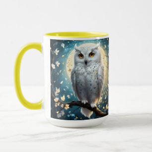 Schneeauge und Mond mit Spargel, Tasse