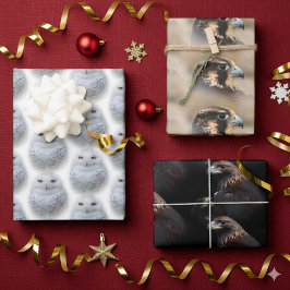 Schneeauge / Wanderfalken / Goldene Adler Geschenkpapier Set