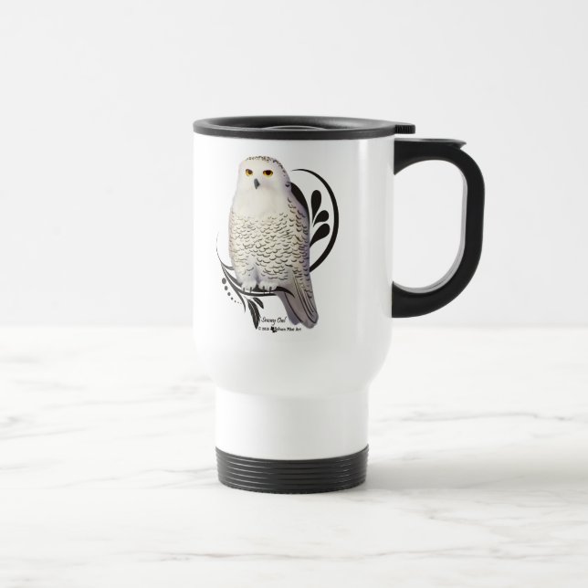 Schneeauwl Reisebecher (Rechts)