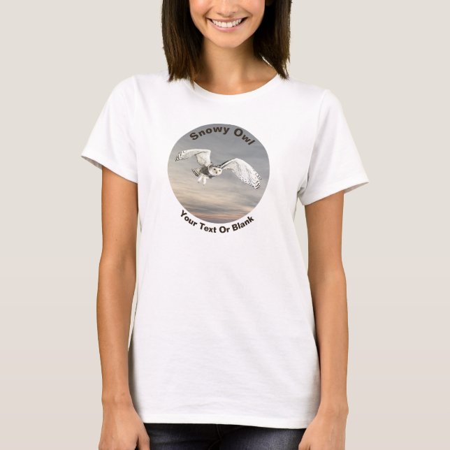 Schneeauwl T-Shirt (Vorderseite)