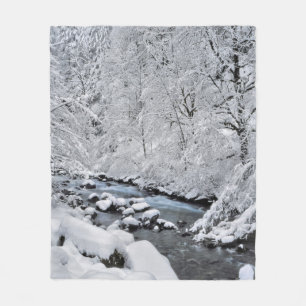 Schneebach Creek, Oregon, landschaftlich schön Fleecedecke