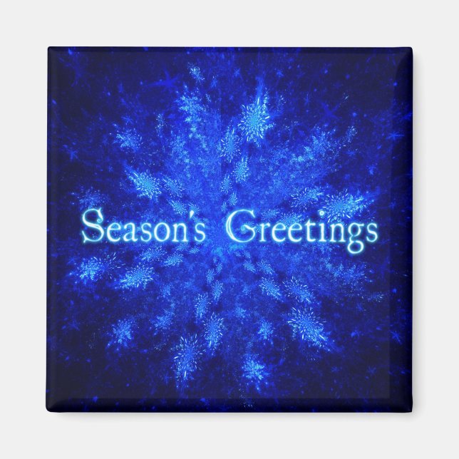 Schneeball Magnet (Vorne)