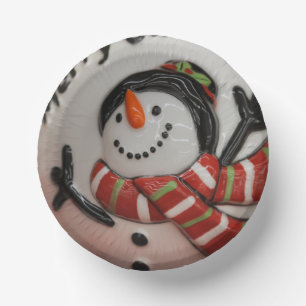 Schneeball Pappteller