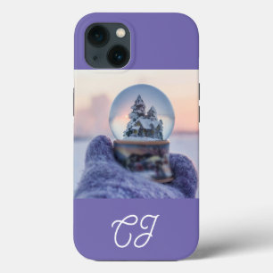 Schneeball Weihnachtsbaum Winterschnee Case-Mate iPhone Hülle