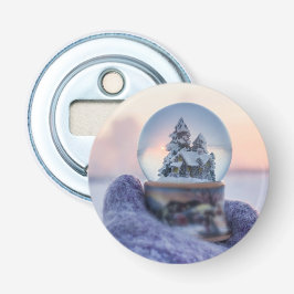 Schneeball Weihnachtsbaum Winterschnee Flaschenöffner