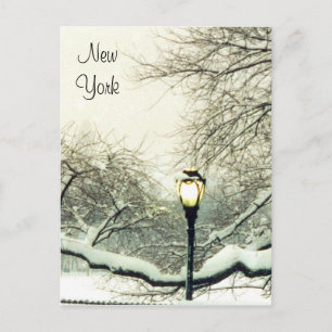 Schneeballanlage Postkarte
