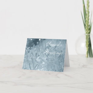 Schneebälle 2 feiertagskarte