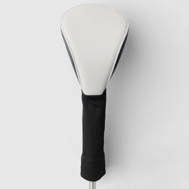 Schneeballfarbe Golf Headcover (Vorderseite)