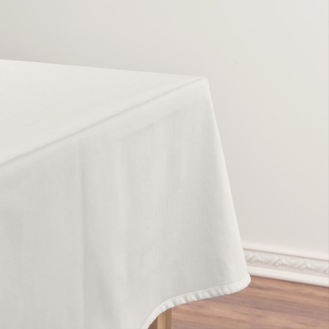 Schneeballfarbe Tischdecke (Beispiel)