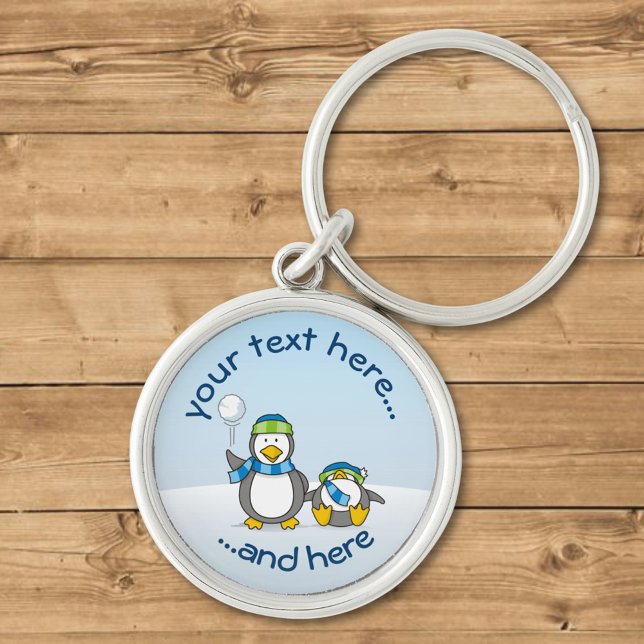 Schneeballpinguine Schlüsselanhänger (Von Creator hochgeladen)