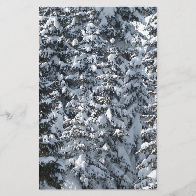 Schneeballstruktur Briefpapier (Vorderseite)