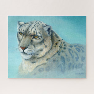 Schneebänder, Acrylmalerei Puzzle