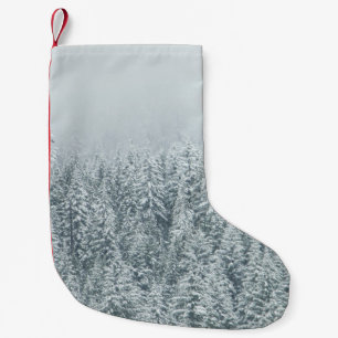 SCHNEEBÄUME KLEINER WEIHNACHTSSTRUMPF