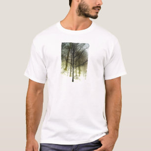 Schneebedeckte Bäume T-Shirt