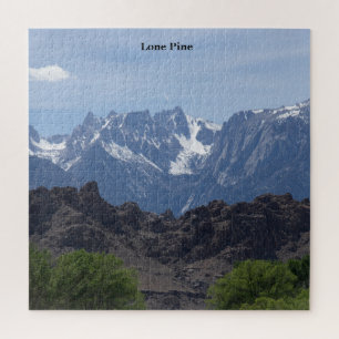 Schneebedeckte Berge von Lone Pine     Puzzle