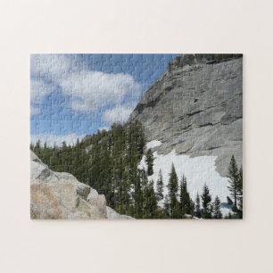 Schneebedeckte Granit Dome II Yosemite National Pa Puzzle