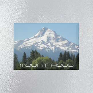 Schneebedeckte Landschaft der Hood Magnet