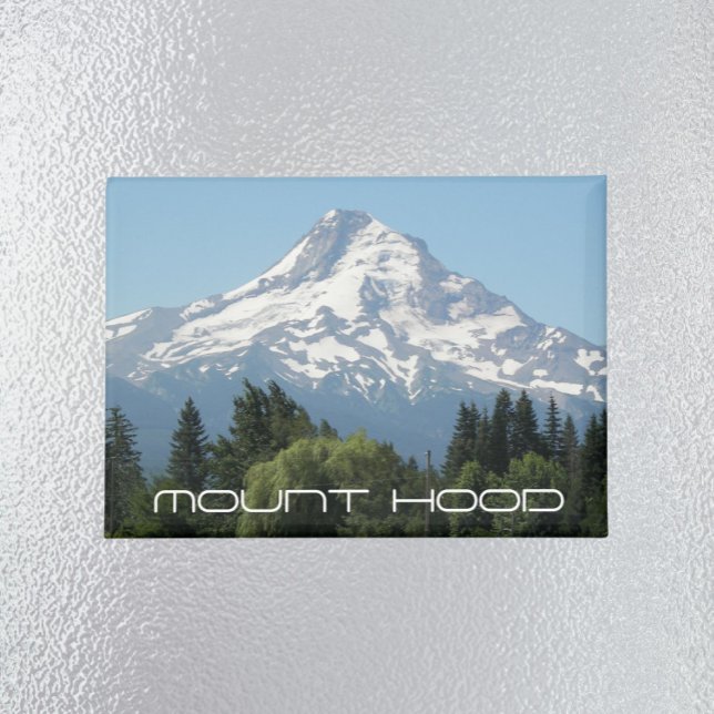 Schneebedeckte Landschaft der Hood Magnet (In Situ Fridge)