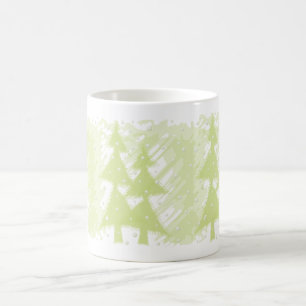 schneebedeckte Nacht des Schmutzes Tasse