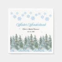 Schneebedeckte Winter Wonderland Schneeflocken Bra