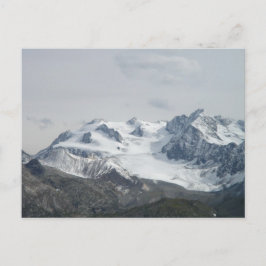 Schneebedeckter Mont Blanc Postkarte