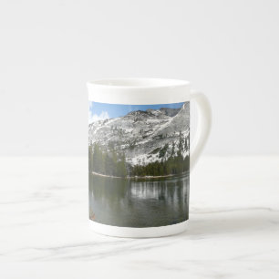 Schneebedeckter Tenaya Lake Yosemite Nationalpark  Prozellantasse