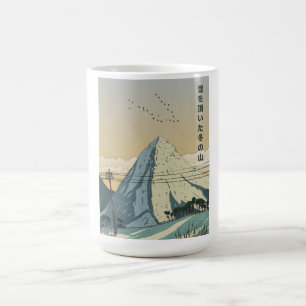 Schneebedeckter Winterberg Kaffeetasse