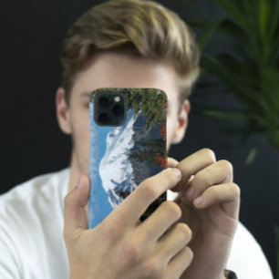 Schneebedecktes Rainier-Foto iPhone 16 Hülle