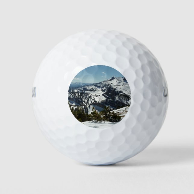 Schneebedeckungen des Grand Teton Mountains II Fot Golfball (Vorderseite)