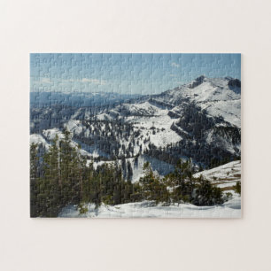 Schneebedeckungen des Grand Teton Mountains II Fot Puzzle