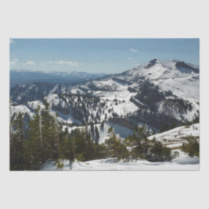 Schneebedeckungen des Grand Teton Mountains II Fot Seidenpapier