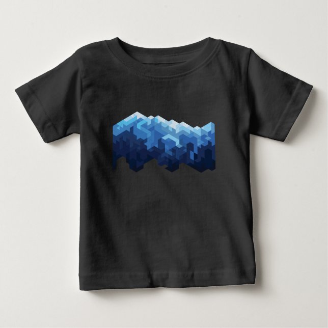 Schneeberg Baby T-shirt (Vorderseite)