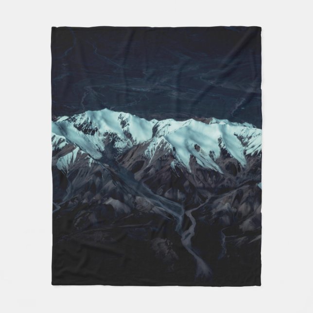 SCHNEEBERG FLEECEDECKE (Vorderseite)