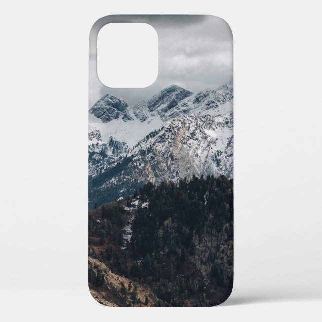 SCHNEEBERG-GEBIRGSHINTERGRUND Case-Mate iPhone HÜLLE (Rückseite)
