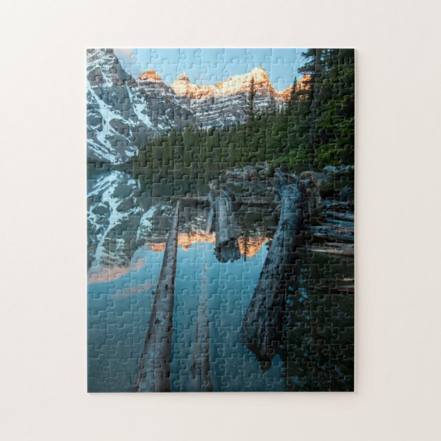 Schneeberg Große Schneeberge Tägliche Jäger Puzzle (Vertikal)