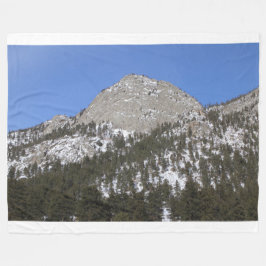 Schneeberg in Sun Fleece Blanket