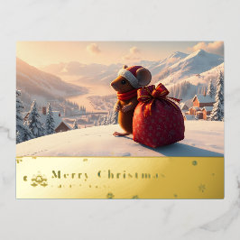 Schneeberg Rote Maus Postkarte S