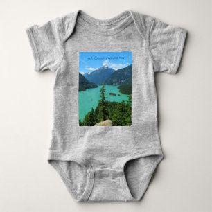 Schneeberg Türkissee in Washington Baby Strampler