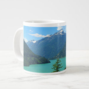 Schneeberg Türkissee in Washington Jumbo-Tasse