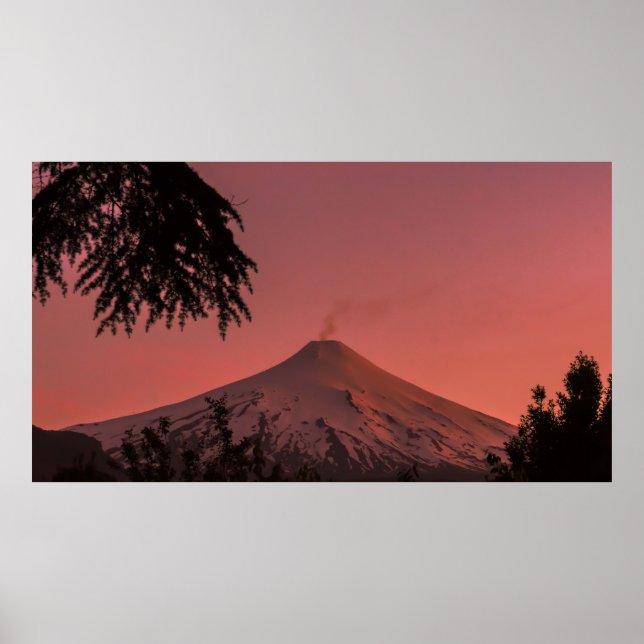 SCHNEEBERG WÄHREND DER GOLDENSTUNDE POSTER (Vorne)
