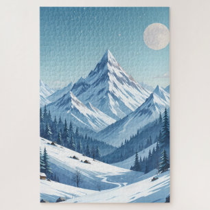 Schneeberg Winter Puzzle