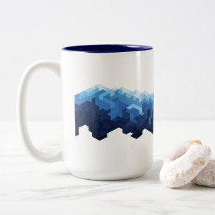 Schneeberg Zweifarbige Tasse