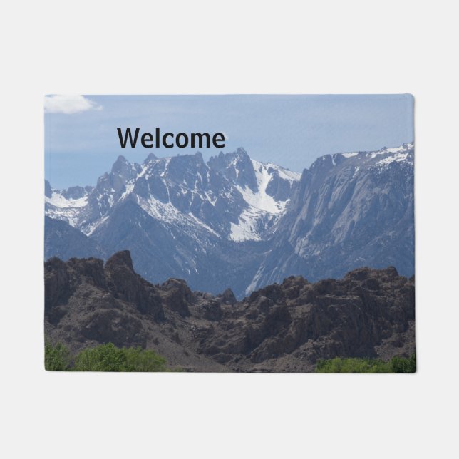 Schneeberge Fußmatte (Vorderseite)